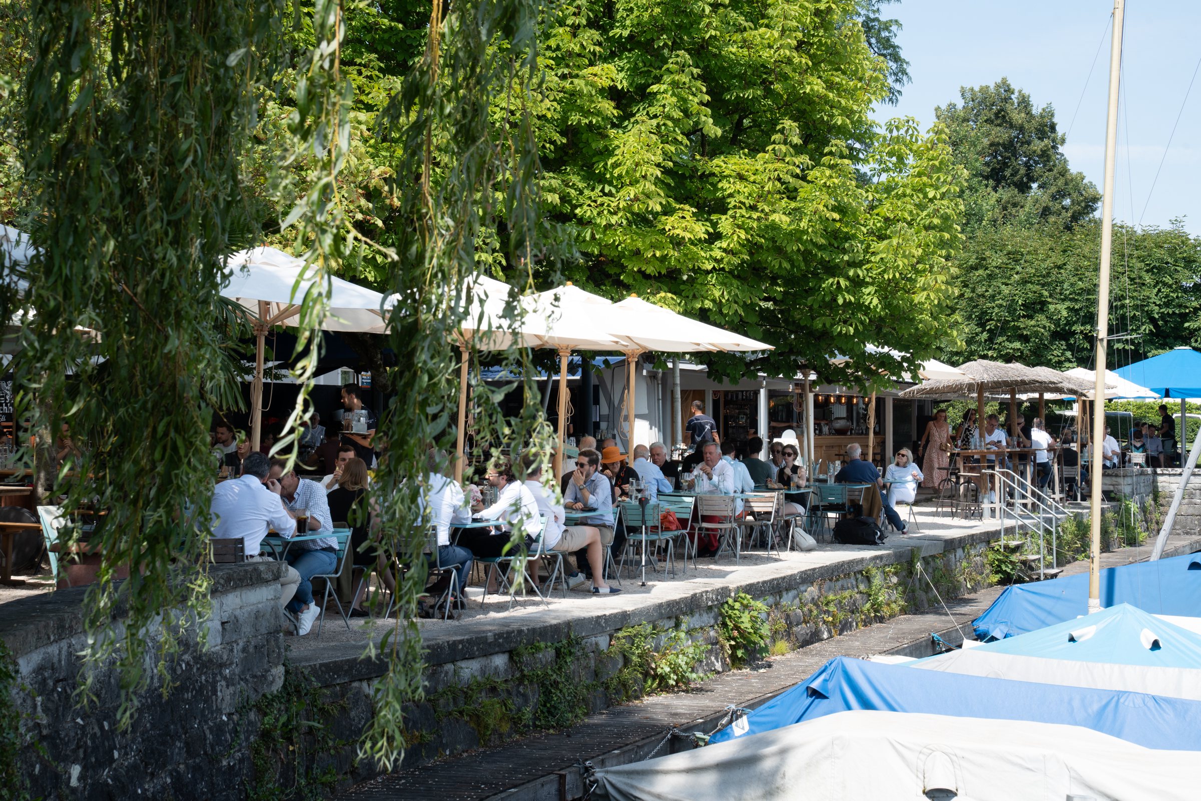 Gartenrestaurant Mönchhof am See in Kilchberg, Aufnahme 5 der dokumentierten Bildserie