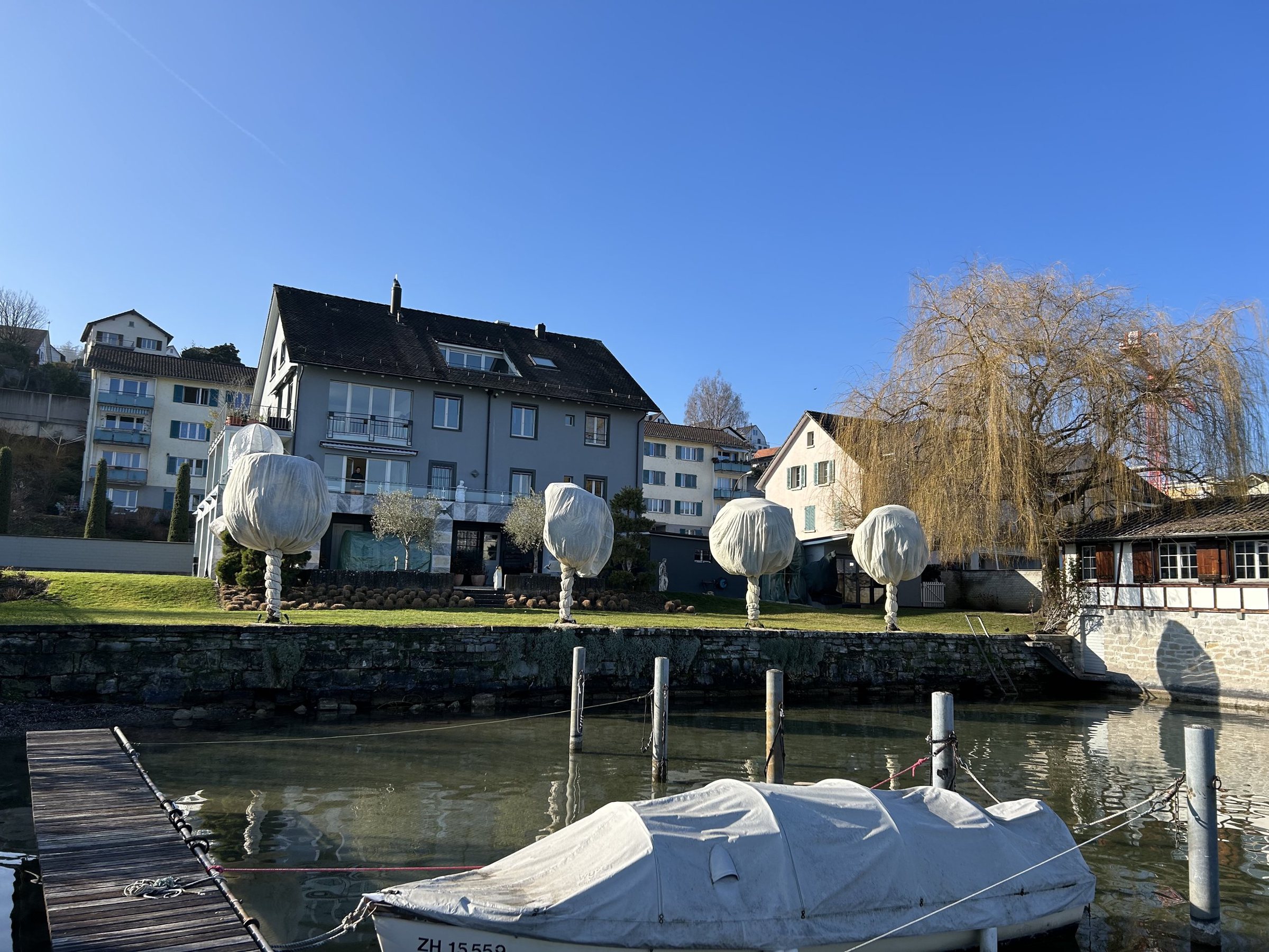 Wohnhaus Seestrasse 55 in Oberrieden, Aufnahme 4 der dokumentierten Bildserie