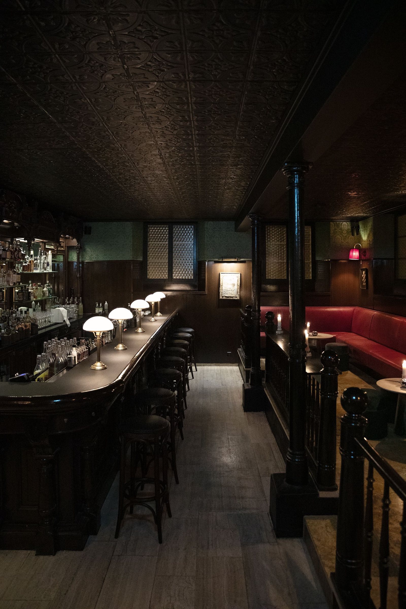 Bar im Restaurant Hafenbeiz in Kilchberg