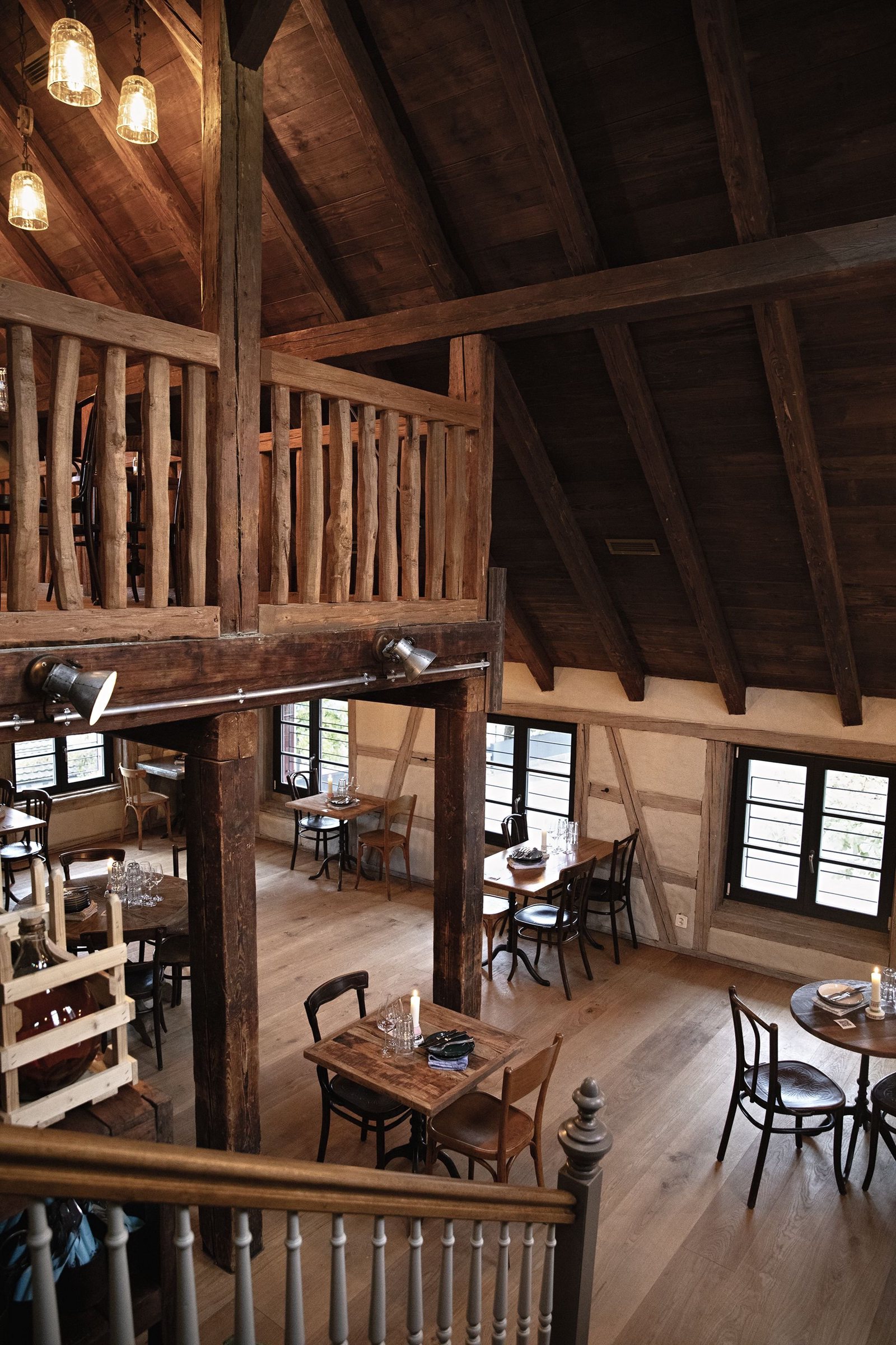 Gastraum des Restaurants Hafenbeiz in Kilchberg