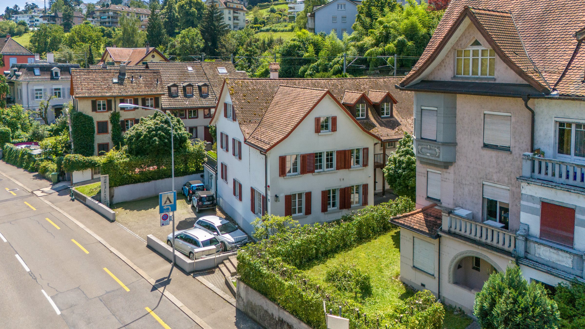 Geschäftshaus Seestrasse 520 in Zürich, Aufnahme 2 der dokumentierten Bildserie
