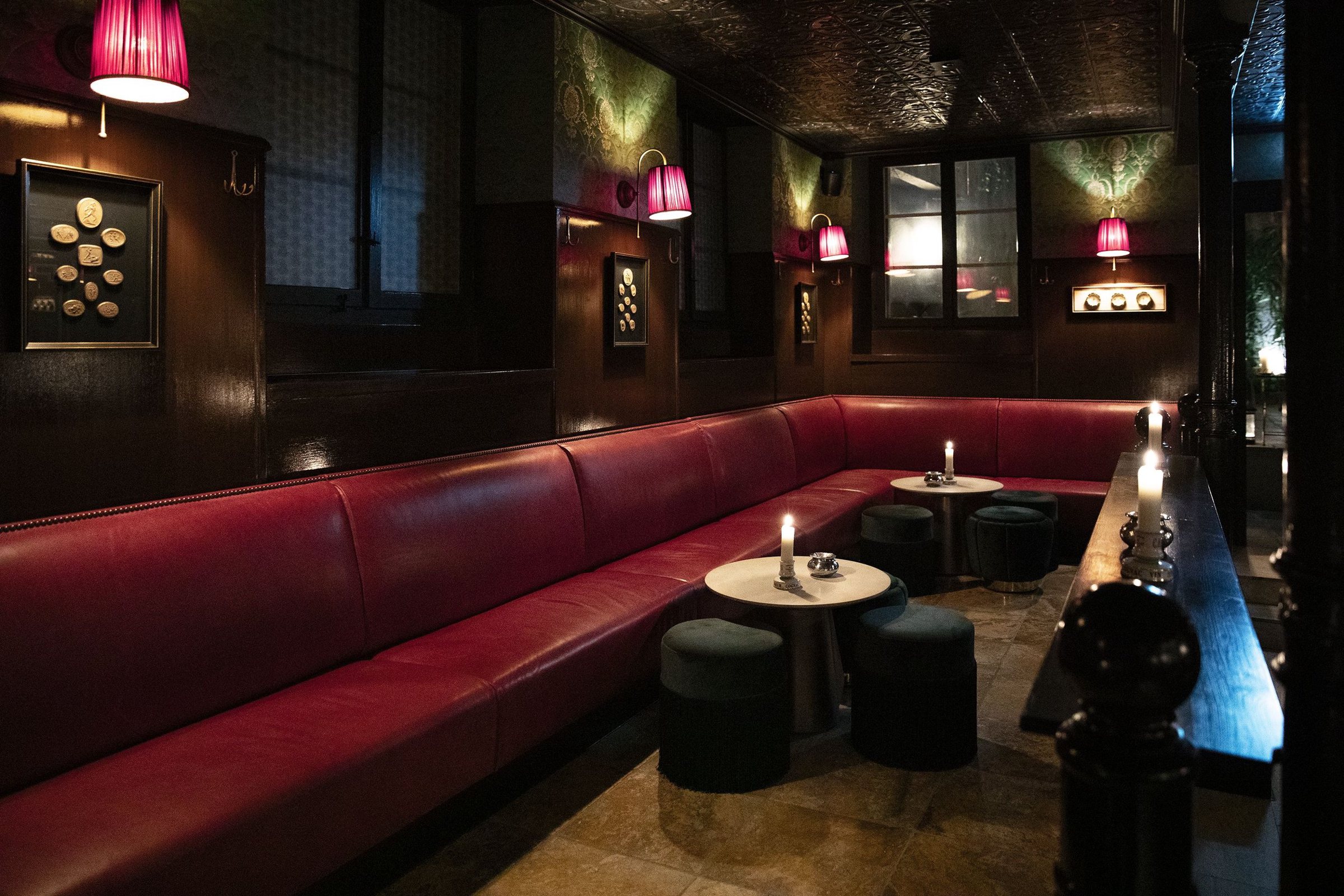 Bar im Restaurant Hafenbeiz in Kilchberg